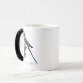 Mug Magique Perruche à longue queue, Psittacula Longicauda (Devant gauche)