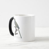Mug Magique Perruche Moine, Myiopsitta Monachus (Devant gauche)
