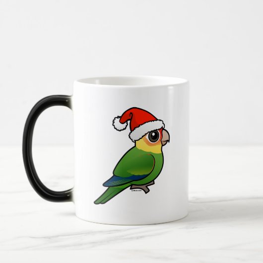 Mug Magique Perruche père Noël Carolina (Gauche)