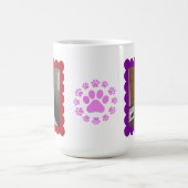 Mug Magique Personalized Cat Photo - 2 Photo Collage (Centre)