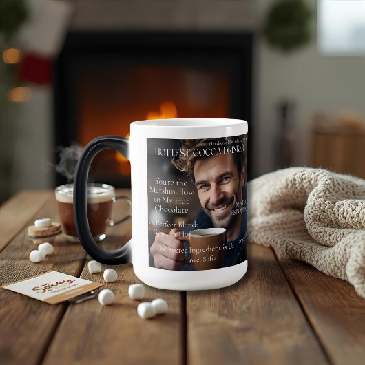 Mug Magique Personalized Hottest Cocoa Drinker Flirty