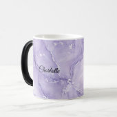 Mug Magique Personalized Luxury Marble Pattern Custom Name (Devant gauche)