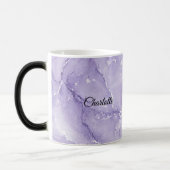Mug Magique Personalized Luxury Marble Pattern Custom Name (Gauche)