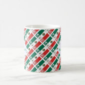 Mug Magique Personalized Mexico Flag Tiled (Centre)