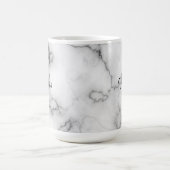 Mug Magique Personnalisation du Motif de marbre (Centre)