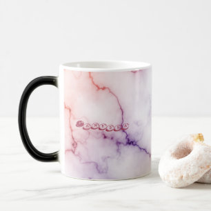 Mug Magique Personnalisation du Motif en marbre couleur