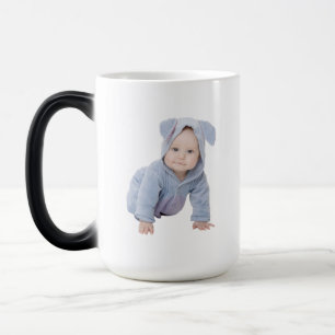 Mug Magique Personnalisé bébé visage bébé bébé photo cadeau de