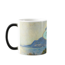 Personnalisé "Votre nom" Claude Monet Mountain