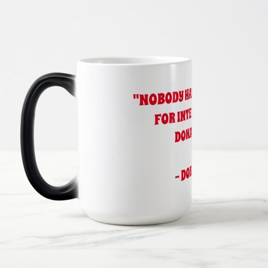 MUG MAGIQUE PERSONNE N'A UN MEILLEUR RESPECT POUR (Gauche)