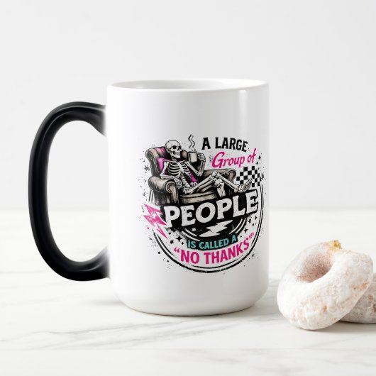 Mug Magique Personnes  (Avec donut)