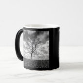 Mug Magique Petit arbre N&B (Devant gauche)
