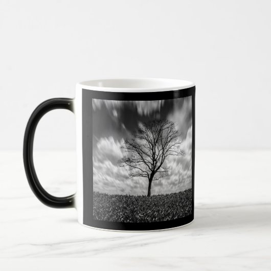 Mug Magique Petit arbre N&B (Gauche)