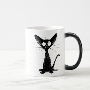 Mug Magique Petit chat noir