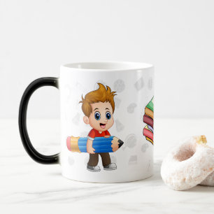 Mug Magique Petit Enfant, Livres   Retour à l'école