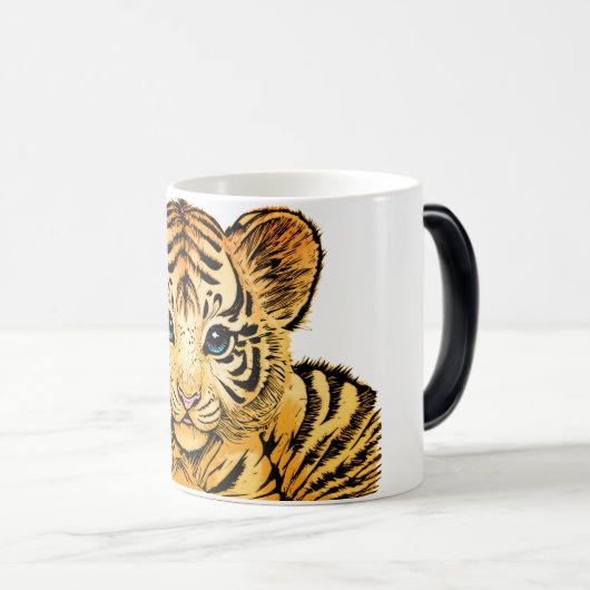 MUG MAGIQUE PETIT TIGER (Devant droit)