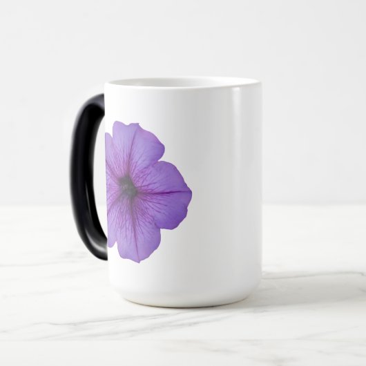Mug Magique Pétunia violet (Devant gauche)