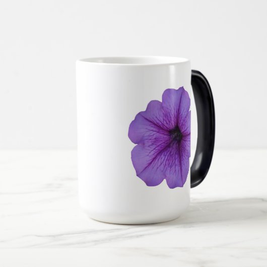 Mug Magique Pétunia violet (Devant droit)