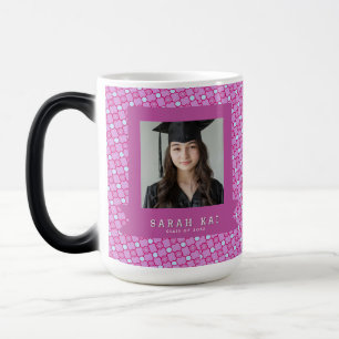 Mug Magique Pharmacien agréé à motif hexagonal tendance