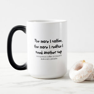 Mug Magique Philosophie du café Socrate Paradox