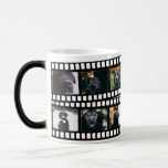 Mug Magique Photo Collage bande film personnalisé do-it-yourse<br><div class="desc">Photo Collage Film Strip Personnalisé do-it-yourself Personnalisé tasses de Ricaso .. idéal pour garder des idées cadeaux .. ajouter vos propres photos</div>