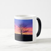 Mug Magique Photo de lever de soleil (Devant droit)