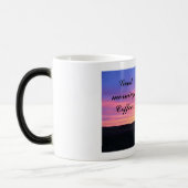Mug Magique Photo de lever de soleil (Gauche)