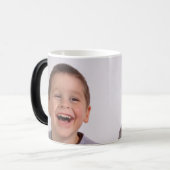 Mug Magique Photo faite sur commande (Devant gauche)