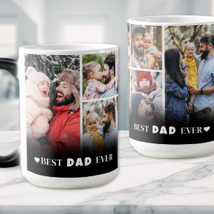 Mug Magique Photo personnalisé du meilleur papa