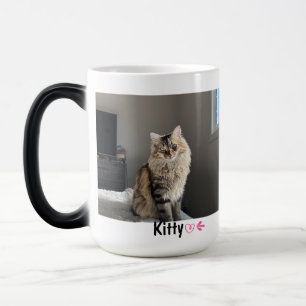 Mug Magique Photo personnalisée Mug, Texte personnalisé, Photo
