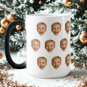 Mug Magique Photo Personnalisée, Photo Personnalisée, Famille