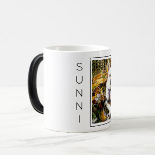 Mug Magique PHOTO personnalisée pour animaux de compagnie, NOM
