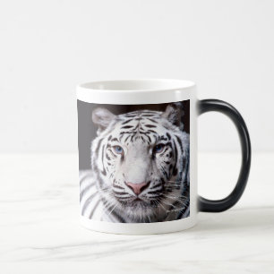 Mug Magique Photographie blanche de tigre de Bengale