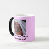 Mug Magique Photos de détenu de matin - customisées (Devant gauche)