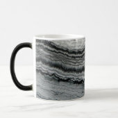 Mug Magique Pierre de gemme naturelle noir blanc agneau pierre (Gauche)