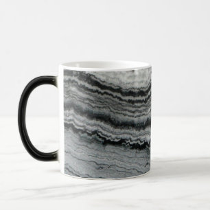 Mug Magique Pierre de gemme naturelle noir blanc agneau pierre