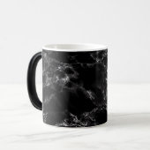 Mug Magique Pierre de marbre noir branchée (Devant gauche)