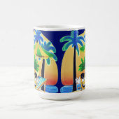 MUG MAGIQUE PINEAPPLE ON THE BEACH (Centre)