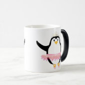 Mug Magique Pingouin de ballerine (Devant droit)