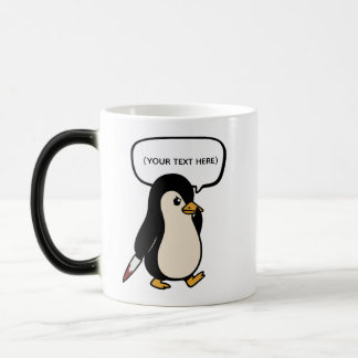 Mug Magique Pingouin mignon mais malicieux