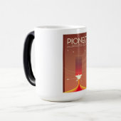 Mug Magique Pionnier Exploration du système solaire (Devant gauche)