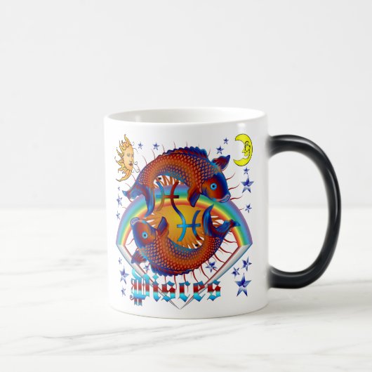 Mug Magique Pisces-Zodiac-V-1 (Droite)