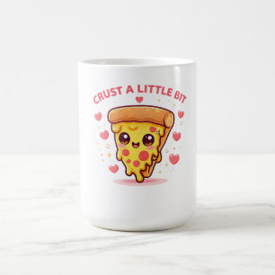 Mug Magique Pizza Kawaii Mignonne – Croûte Un Peu Drôle Pizza