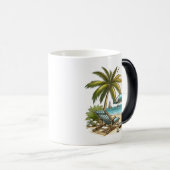 Mug Magique Plage amateur Morphing (Devant droit)