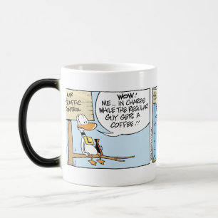 Mug Magique Plaisanterie de café d'aviation