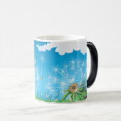 Mug Magique Plante de pissenlit (Devant droit)