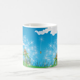Mug Magique Plante de pissenlit