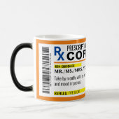 Mug Magique PLEINEMENT MODIFIABLE Beurre de café d'ordonnance (Gauche)