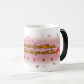 Mug Magique Poème sur un café en céramique (Devant droit)