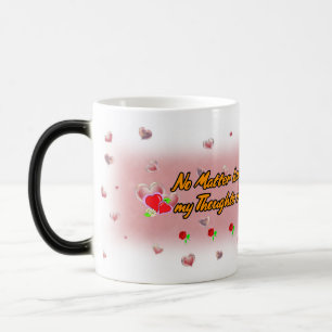 Mug Magique Poème sur un café en céramique