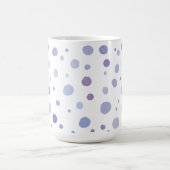Mug Magique pois peint à la main (Centre)